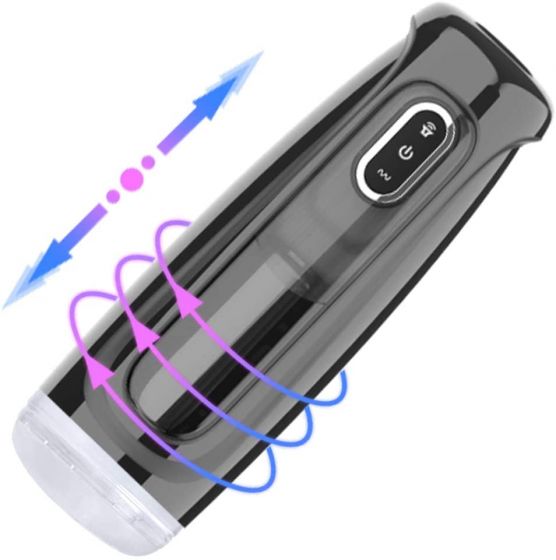 Male Masturbator Electric Automatic Vibration Masturbation Cup with 10  Powerful Thrusting Rotating Modes
