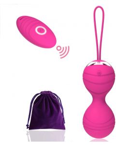 2 in 1 Wireless Remote Controlled Kegel Product Massager Training for Bladder Control, Pelvic Floor Exercises & Tightening