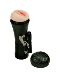 Stan Institute 7 Modes Male Masturbation Cup Vaginal Masturbation Sex Toy in Black